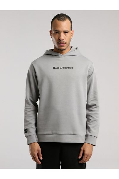 EVERLAST Ανδρικό φούτερ με κουκούλα Champions Collection Grey