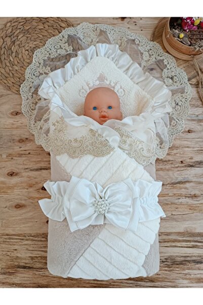 Tomuycuk Winter Prism Baby Swaddle Unisex Baby Outer Swaddle Blanket Hospital Exit Swaddle Blanket