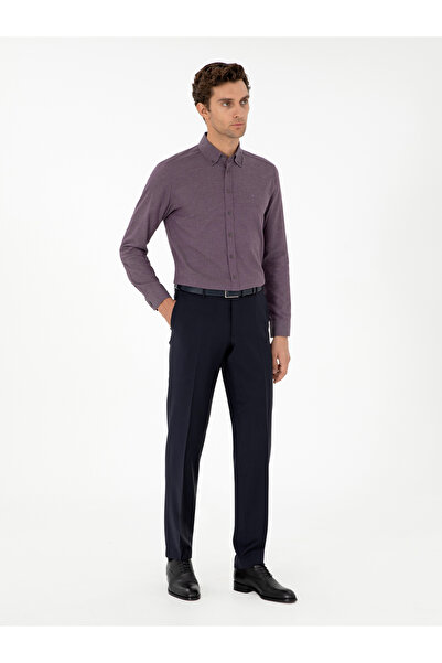 Cacharel Lacivert Slim Fit Kumaş Pantolon 50284740-VR033