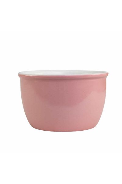 Cesiro Heat-resistant dish White/Pink, 13.5X7.5 cm