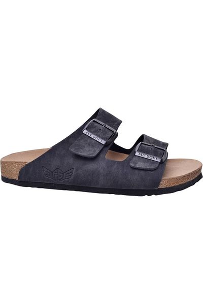 FLY SOFT S902.002 Παντόφλες άνεσης Unisex με διπλή πόρπη με σόλα από φελλό