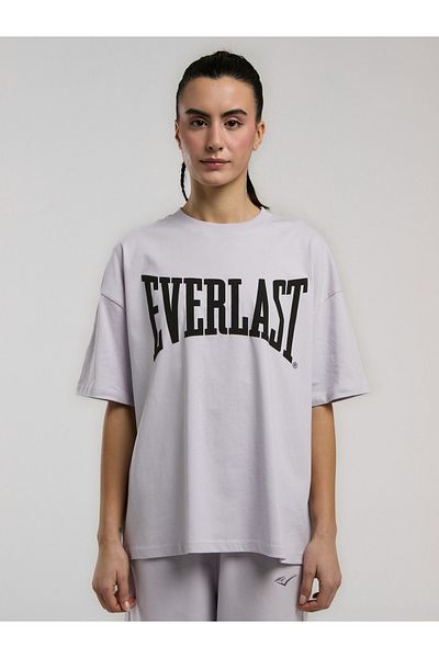 EVERLAST Tricou pentru femei Ever Classics Wmn Oversize Liliac