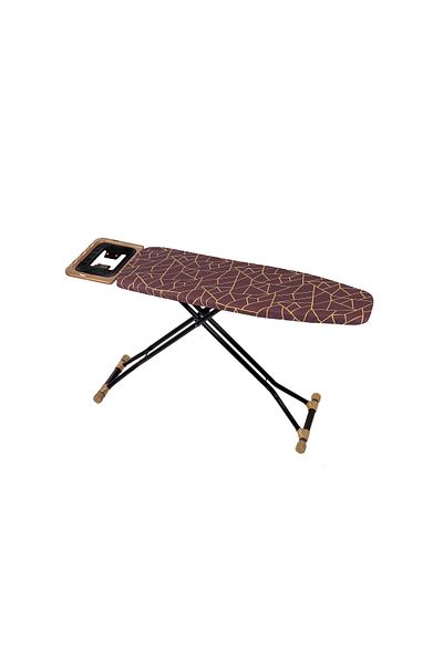 Zilan Zln6166 Aurum Ironing Board With Extension, Adjustable Height, Burgundy
