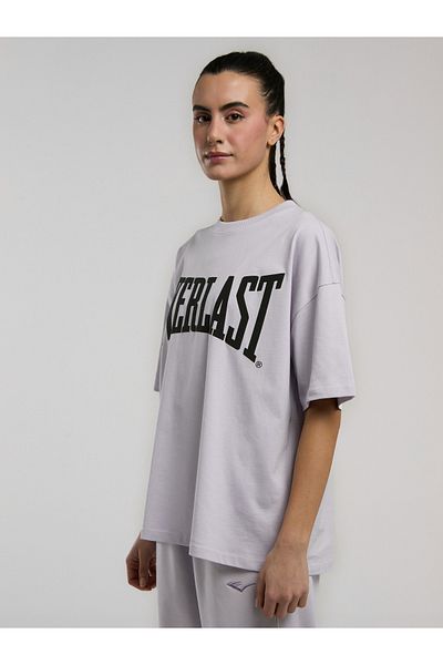 EVERLAST Tricou pentru femei Ever Classics Wmn Oversize Liliac
