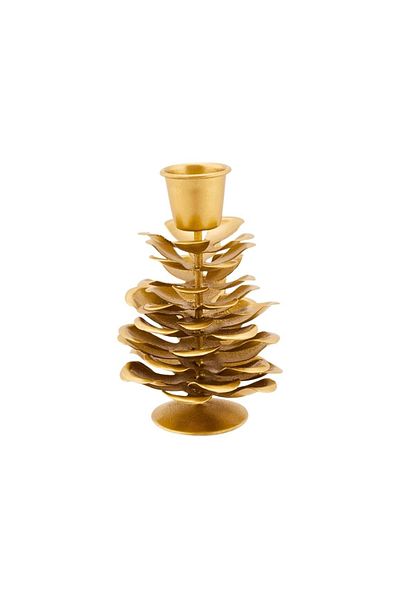 Pip Studio Suport pentru lumânări, din metal, Pip Studio, 11 cm, Gold, colecția Others