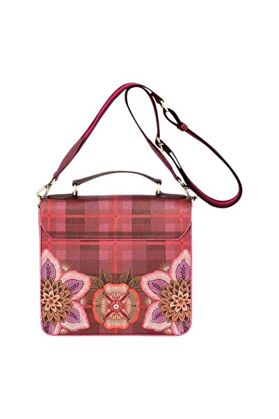 Pip Studio Frances crossbody bag, Red, 25x9x21.5 cm, Flores Felices collection, Pip Studio