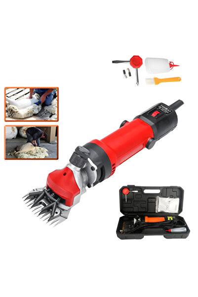 prohummer PH-EA018 Koyun Keçi Kırkma Makinesi (Kırmızı)