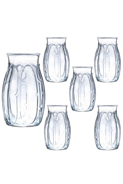 Cesiro Set 6 pahare din sticla de 500 ml, Cesiro