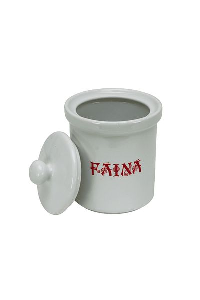 Cesiro Flour box 600 g, Cesiro Serving accessories, White