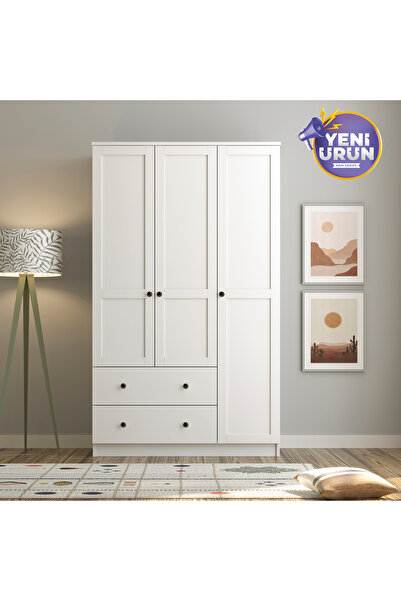 Rabi Side 3 Kapak 2 Çekmece Gardırop