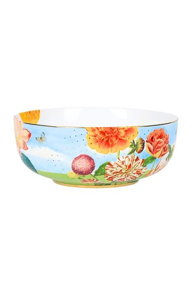 Pip Studio Porcelain bowl, Pip Studio, Multicolor, 23 cm, Royal Multi collection
