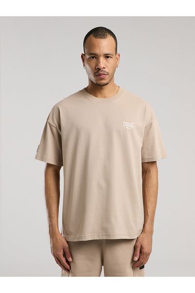 EVERLAST Ανδρικό μπλουζάκι Ever Essentials Oversize Sand
