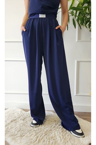 My Boutique Pantaloni detaliați cu etichetă