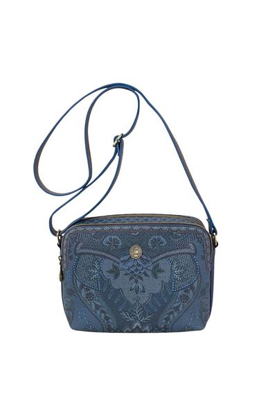 Pip Studio Geantă tip poștaș, Pip Studio, colecția Kyoto Festival, Denim Blue, 23.5x18x7.5cm