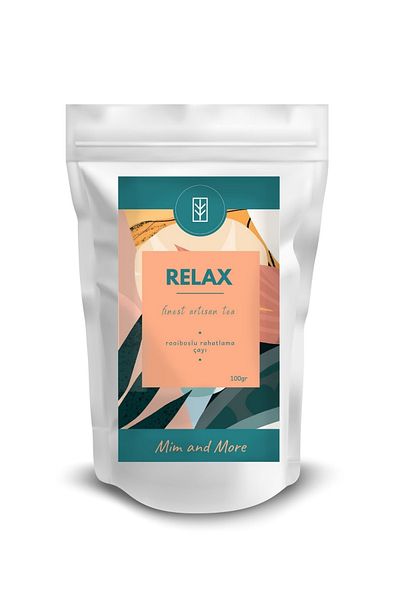 Mim and More Relax Tea - Herbal Tea with Rooibos, 100 g