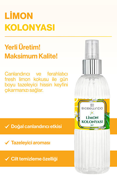BioBellinda Limon Kolonya 150 ml