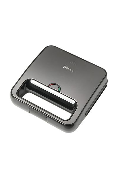 STARCREST Sandwich-maker Grill Panini STARCREST SSM-2130IX, 750 W, Indicator LED, Finisaj Premium Dark Inox