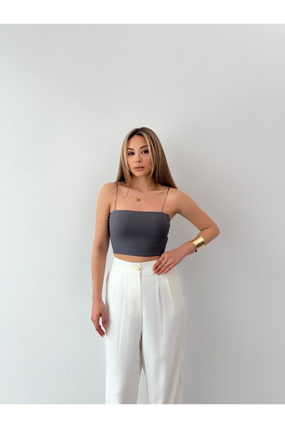 Somut istanbul Жіночий бюстгальтер з бретелями та шнурівкою