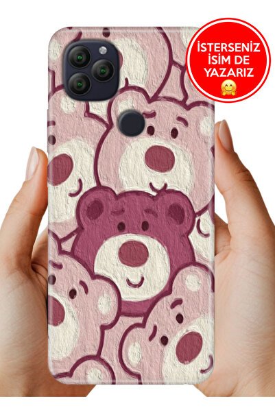 General Mobile GM 22 - GM 22S G312 Kılıf Desenli Baskılı Kamera Korumalı Sili...