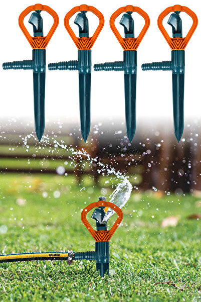 Binbirreyon Bahçe Sulama Fıskiyesi Yaprak Sprink Çim Sulama Fıskiyesi 4 Adetl...