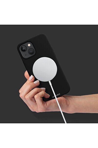 HYPHEN TINT Silicone Magsafe Case - Black - iPhone 14-6.1