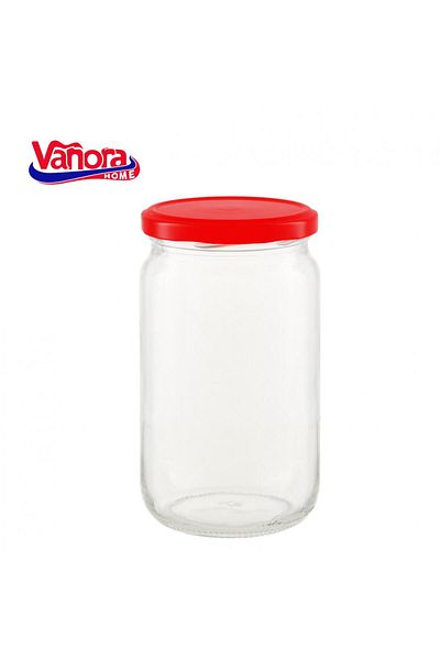 vanora GLASS STORAGE JAR+ LID, 720 ML