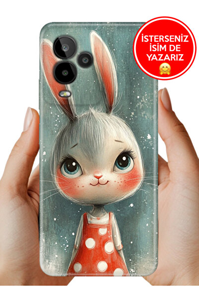 General Mobile GM 24 Pro Kılıf Kamera Koruma Tam Rubber Esnek Silikon Miss Ra...