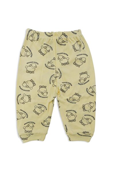 Bebelop Baby Girl Mother's Lamb Ribbed Single Bottom Sweatpants