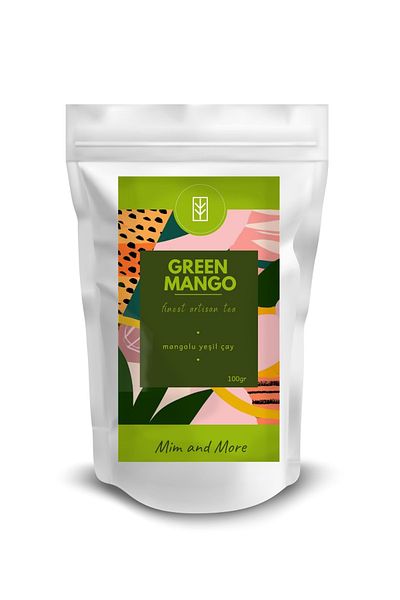 Mim and More Green Mango Tea - Green Tea with Mango 100gr