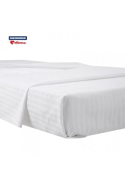 Heinner Home Damask Hotel bed sheet, 180x260 cm White