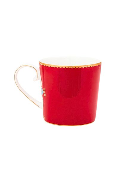 Pip Studio Porcelain mug, Pip Studio, Red, 150 ml, Love Birds collection