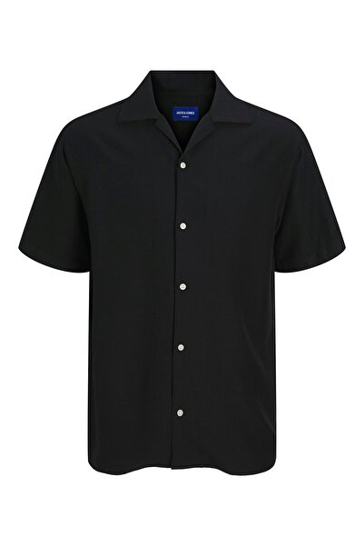 Jack & Jones Ανδρικό κοντομάνικο πουκάμισο βισκόζης JACK JONES 12271115