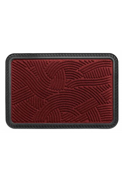 Heinner Home DOORMAT TEXTILE+RUBBER 40X60 CM, RED