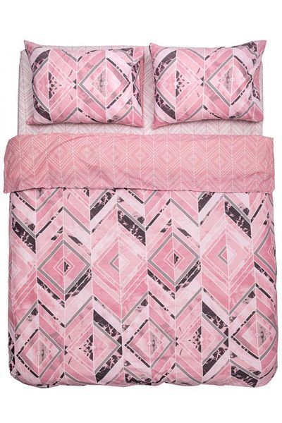 Heinner Home Double size Bed set 4 pieces 132TC-Amelia