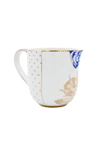 Pip Studio Porcelain milk jug, Pip Studio, 260 ml, Royal White collection