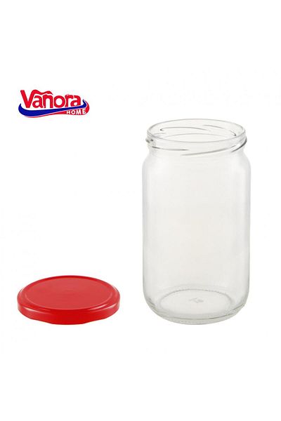 vanora GLASS STORAGE JAR+ LID, 720 ML