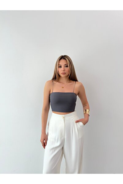 Somut istanbul Жіночий бюстгальтер з бретелями та шнурівкою