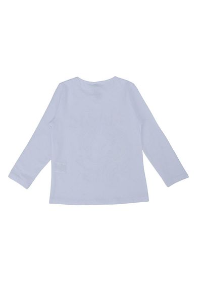 Bebelop Unicorn Printed Girl's Sweat - Heart Writing, Long Sleeve