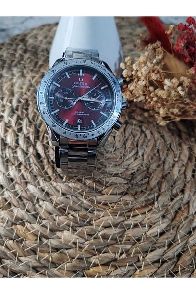 Omega ساعة يد رجالية من الفولاذ Speedmaster