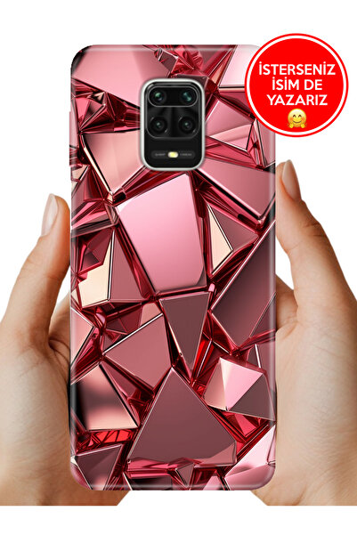 Cekuonline Xiaomi Redmi Note 9 Pro 9s Uyumlu Kılıf Desenli Rubber Kamera Koru...