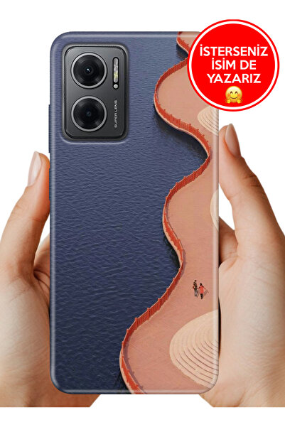Cekuonline Redmi Note 11e Uyumlu Kılıf Desenli Baskılı Kamera Korumalı Siliko...