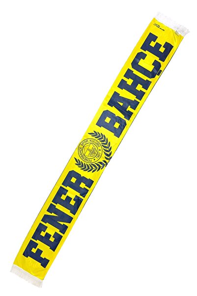 Fenerbahçe Orijinal Lisanslı Established 1907 Şal Atkı Kanarya Baskılı Ahşap Kutulu
