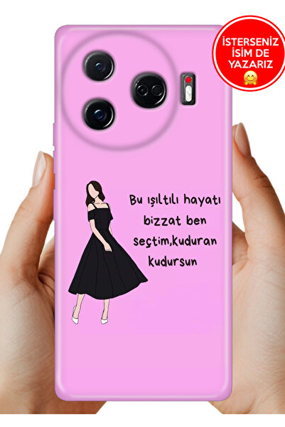 TECNO Camon 30 Pro Uyumlu Kılıf Trend Desenli Esnek Kapak Ben Seçtim