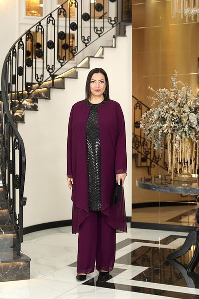 Modaviki Dilan Double Set Plum Fvm2004