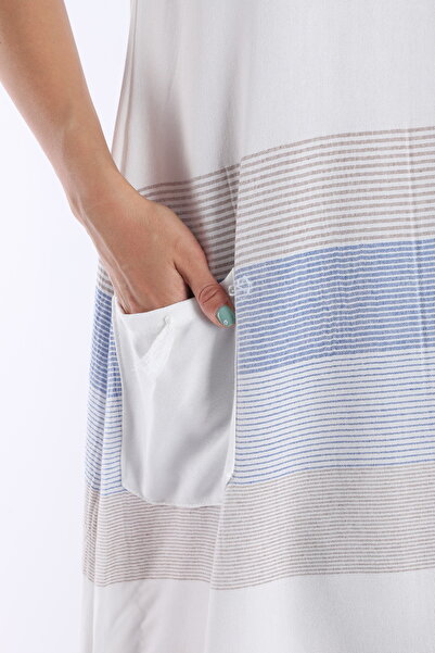 My-o Φόρεμα παραλίας Peshtemal Χειροποίητο Κεντητό με Κεντήματα, Βαμβακερό, Αυθεντικό