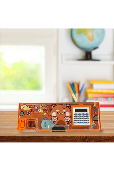 TAROS KIRTASİYE Lordstore Pencil Case with Calculator