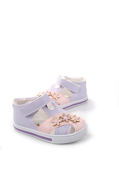 Şirin Bebe Şirin Bebe 1716 Kız Bebek Ortopedik Ayakkabı Sandalet