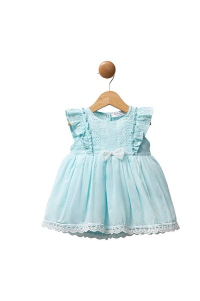 MBK GARDEN Baby Girl Lace Ruffle Stylish Dress – Cute and Comfortable Princess Model 3-18 Months