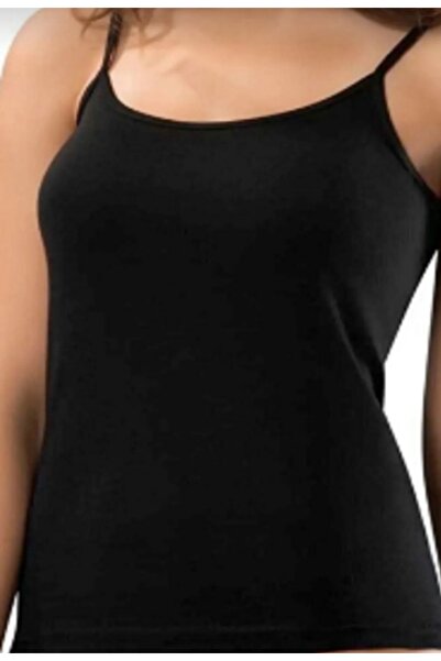 GÜMÜŞ Silver Black Ipaski Tank Top 6 Pack