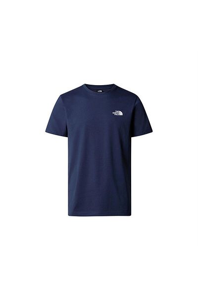 THE NORTH FACE M S/S Simple Dome Tee Men's Navy Blue T-Shirt